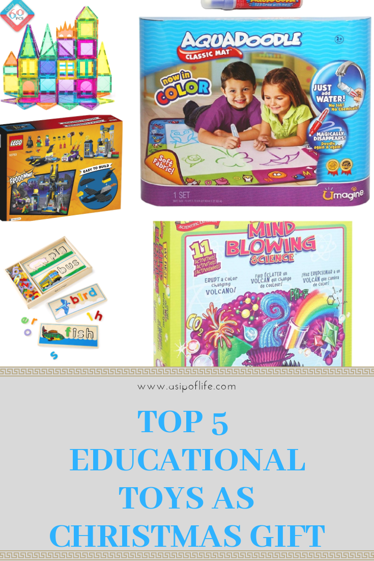 Top 5 educational toys as Christmas gift