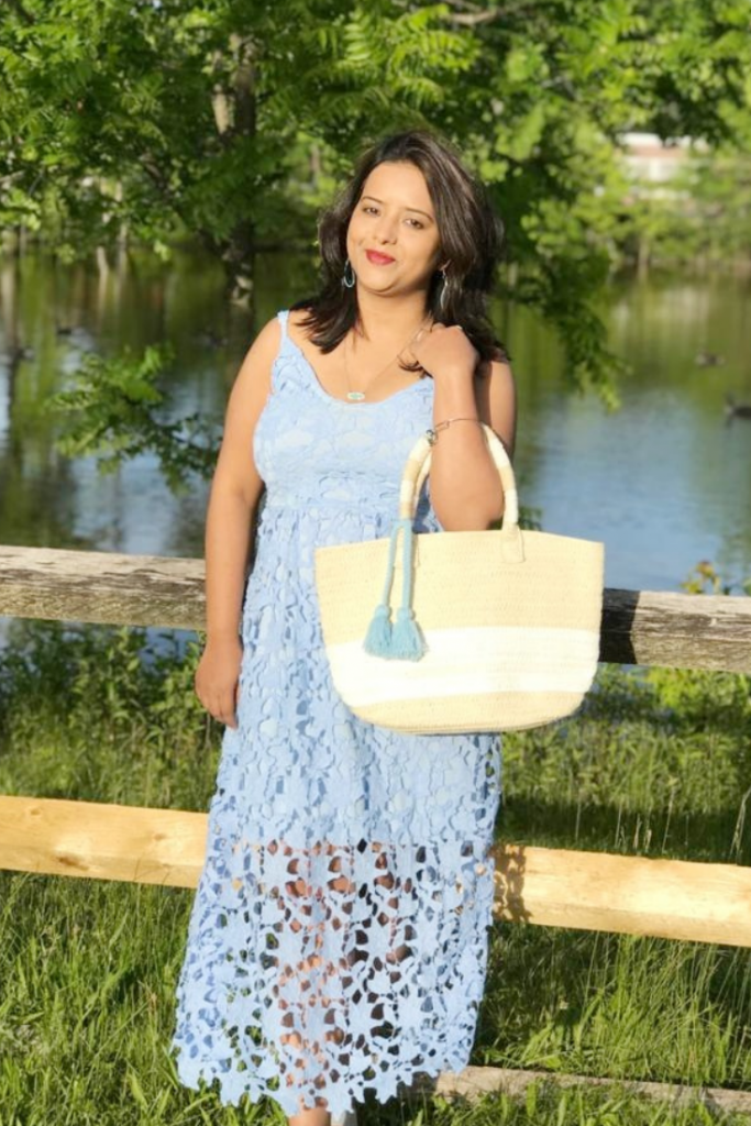 perfect lace midi dress for Summer