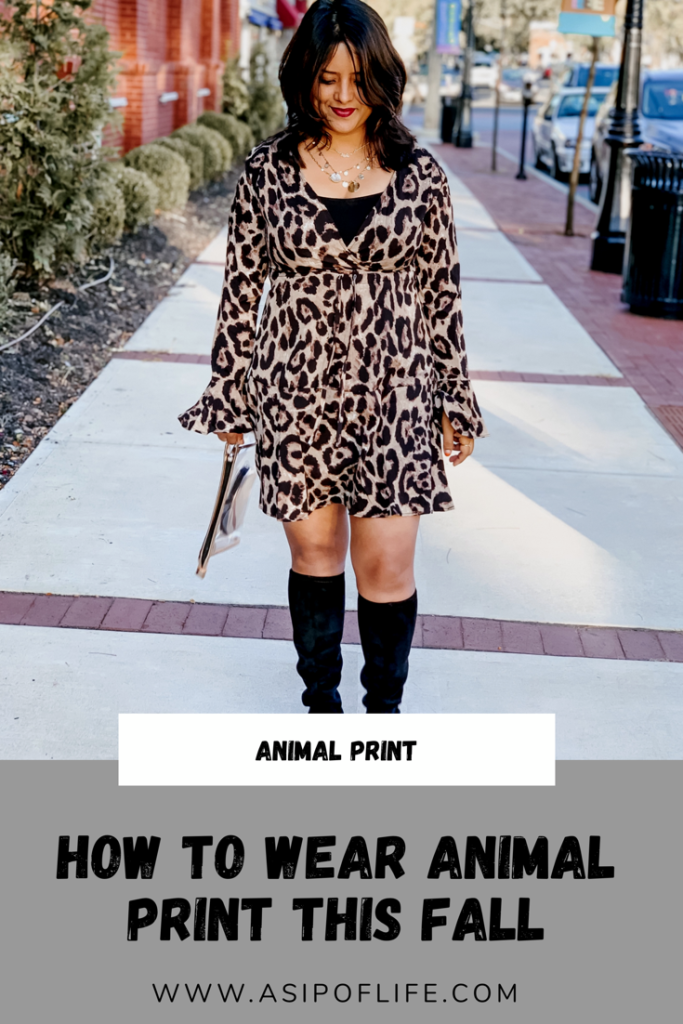 How to wear animal print this Fall