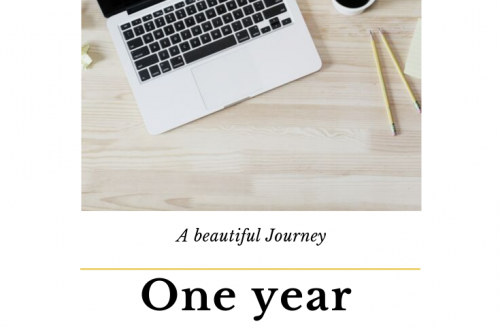 One year Anniversary of blogging
