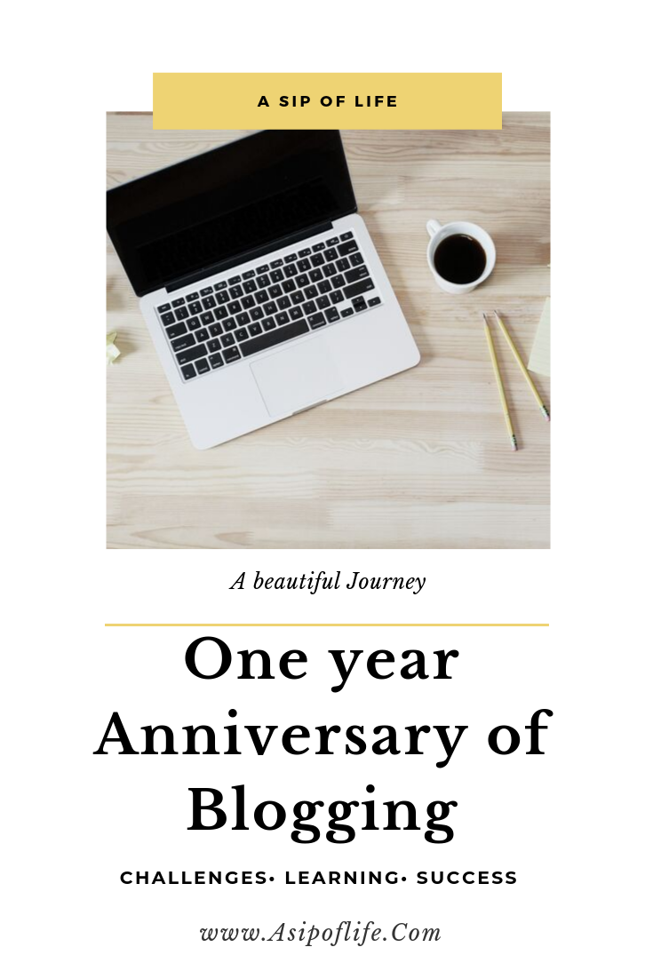 One year Anniversary of blogging