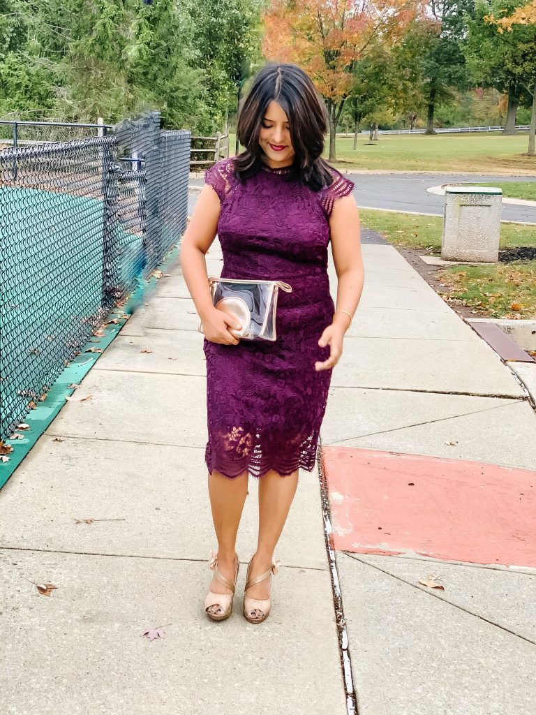 The only lace dress you need for any special occasion for Fall