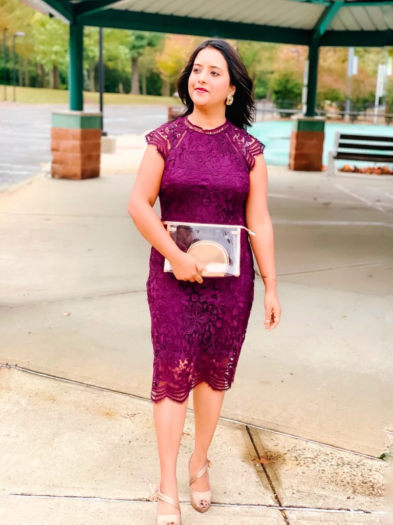 The only lace dress you need for any special occasion for Fall